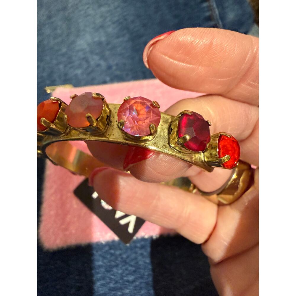 TOVA Kiki Cuff in Ombre Pink Multicolor NWT - Picture 11 of 13